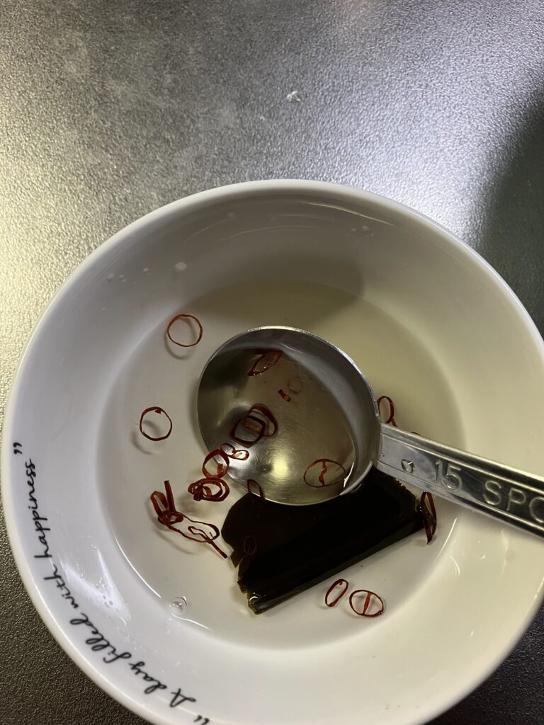 京都老舗風千枚漬けの甘酢漬け汁（砂糖・酢・みりん・昆布・鷹の爪）