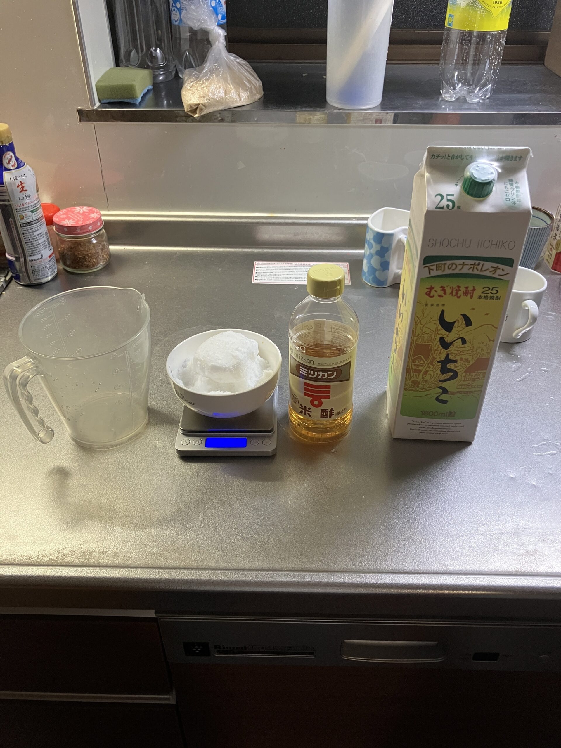 スズメバチ誘引液の材料一覧